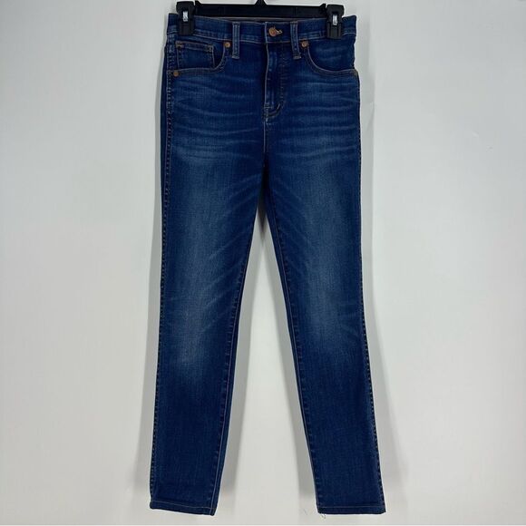 MADEWELL Women’s 10” High-Rise Skinny Denim Jeans Sz 26 STYLE G7391 - Picture 1 of 10